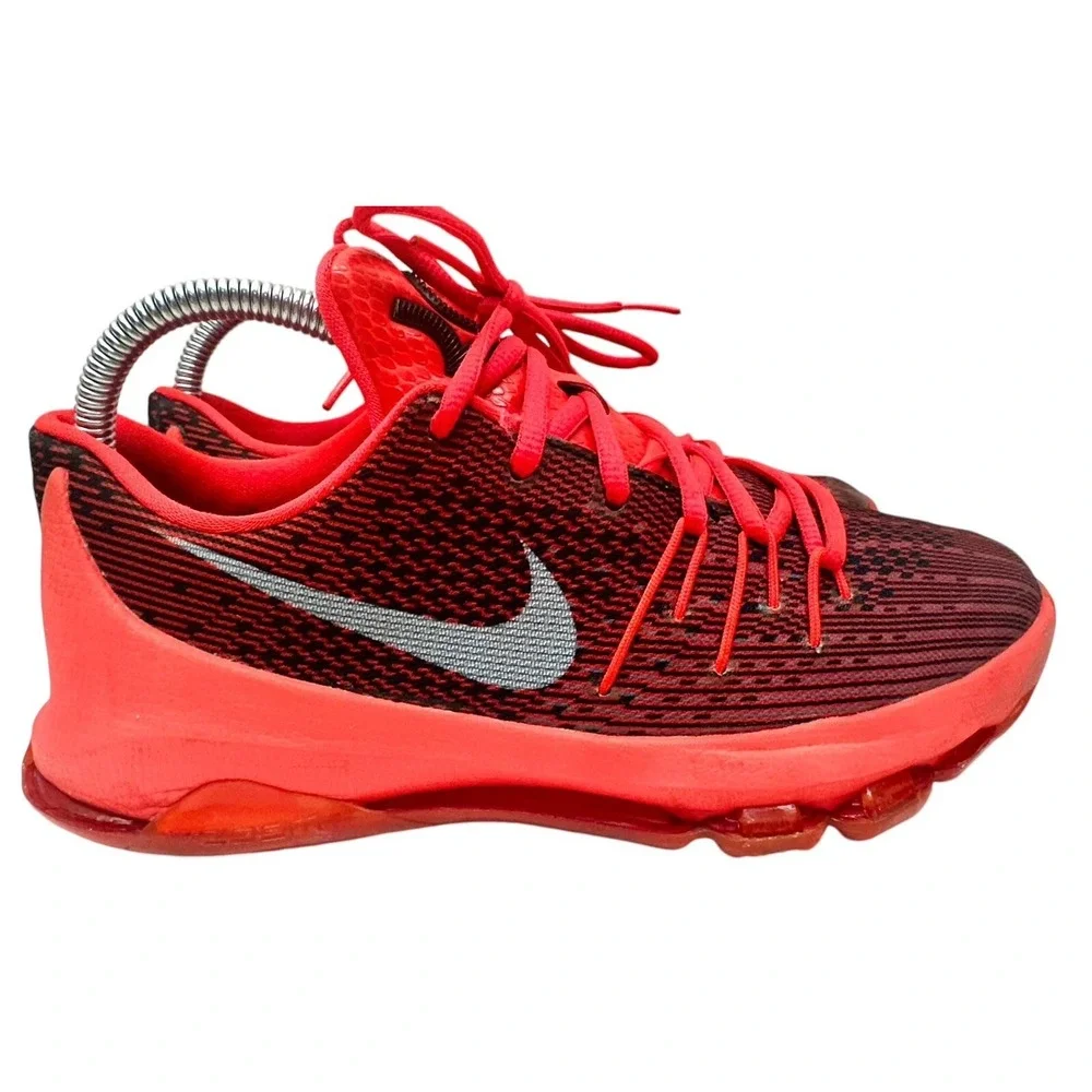 Nike KD Kevin Durant 8 (GS) Bright Crimson White / Size 5.5Y / 768867-610‎